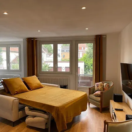 Lumineux Appartement Avec Balcon, Pres De La Gare Apartment Loos