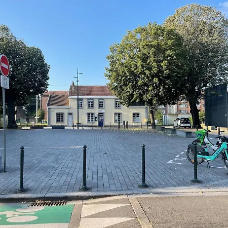 Aux Portes De Lille, Grand T3 Avec Balcon Et Wi-fi Loos